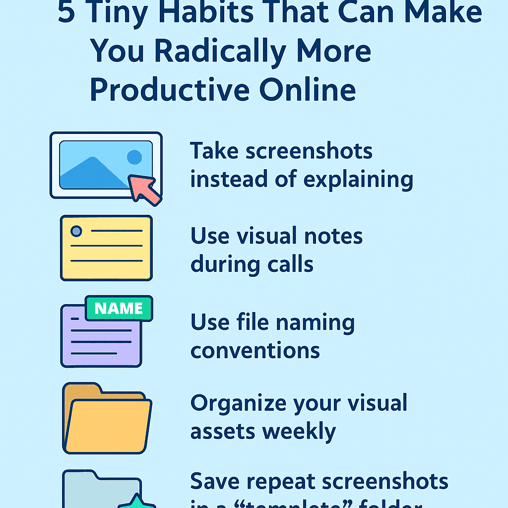Cover Image for 5 Tiny Habits That Can Make You Radically More Productive Online