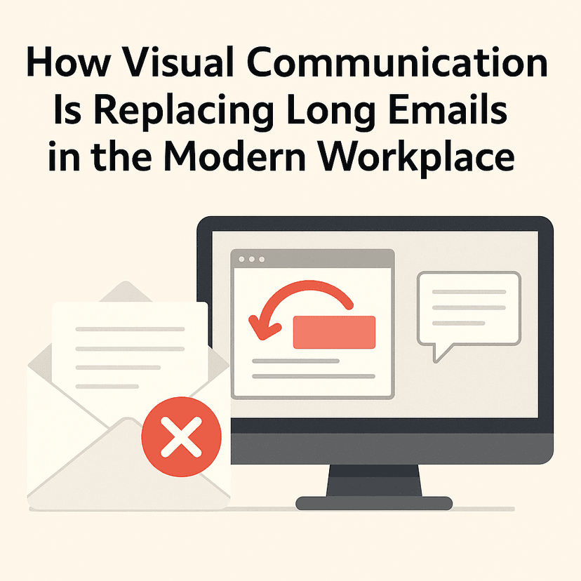 Cover Image for How Visual Communication Is Replacing Long Emails in the Modern Workplace