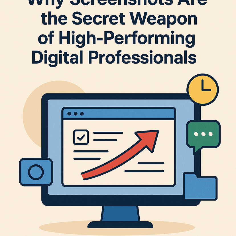 Cover Image for Why Screenshots Are the Secret Weapon of High-Performing Digital Professionals