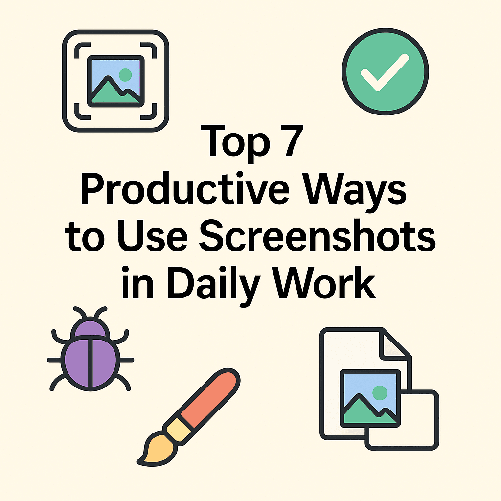 Cover Image for Top 7 Productive Ways to Use Screenshots in Daily Work